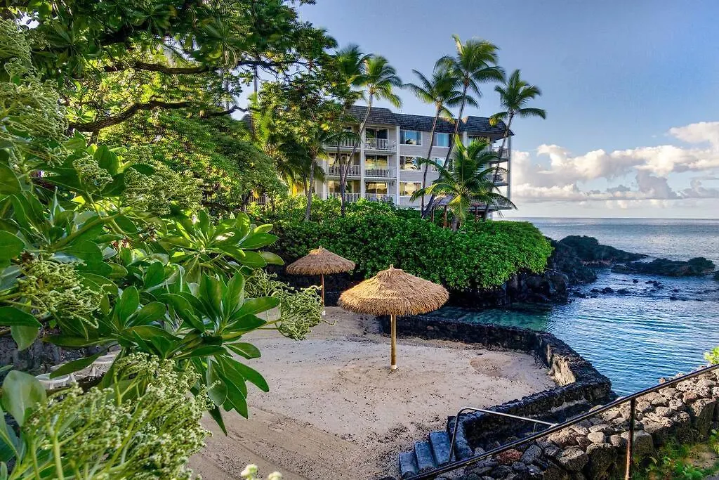 Tatil Evi Classic Hawaiian Oceanfront Condo With Top Location - Hale Kona Kai 413 By Casago Kona Kailua-Kona